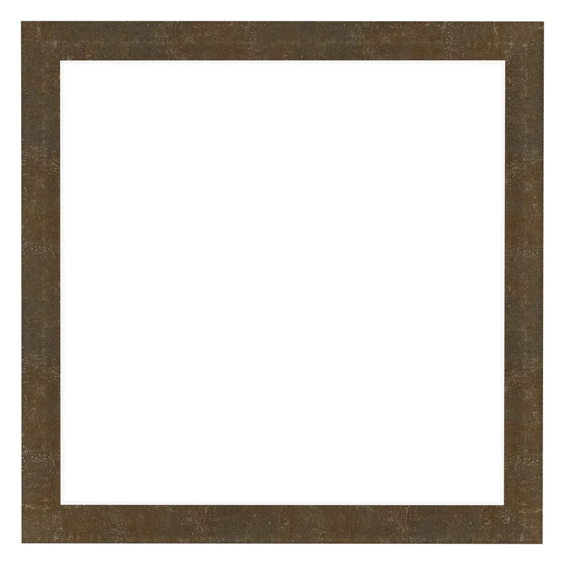 Bilderrahmen 70x70 cm - Gold Antik - MDF - Como