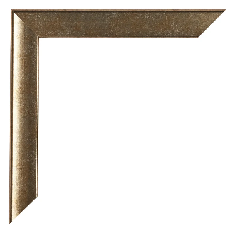 Bilderrahmen 60x60 cm - Gold Antik - MDF - Como