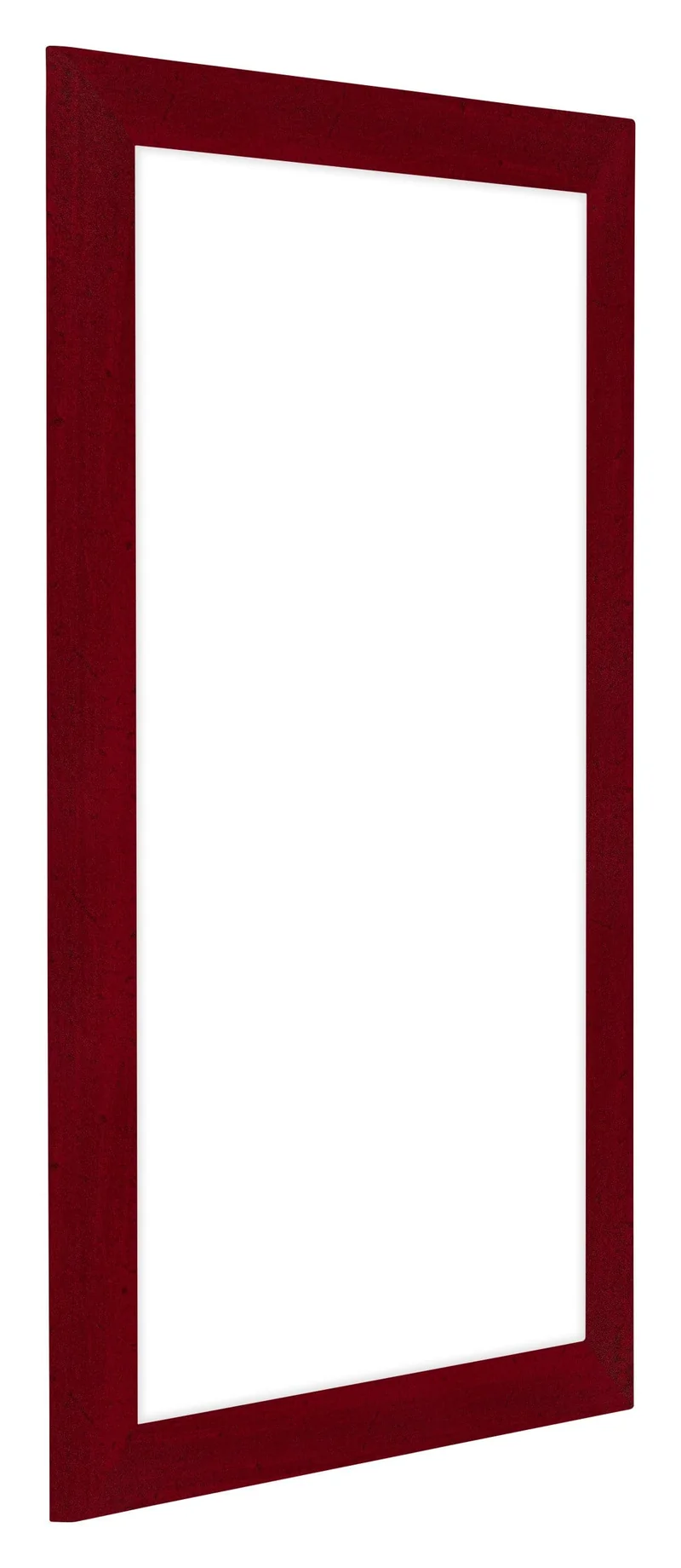 Bilderrahmen 30x50 cm - Weinrot Gewischt - MDF - Como