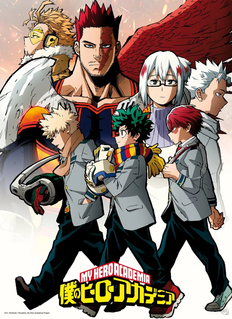 Poster My Hero Academia - Endeavor Agency Arc 38x52cm