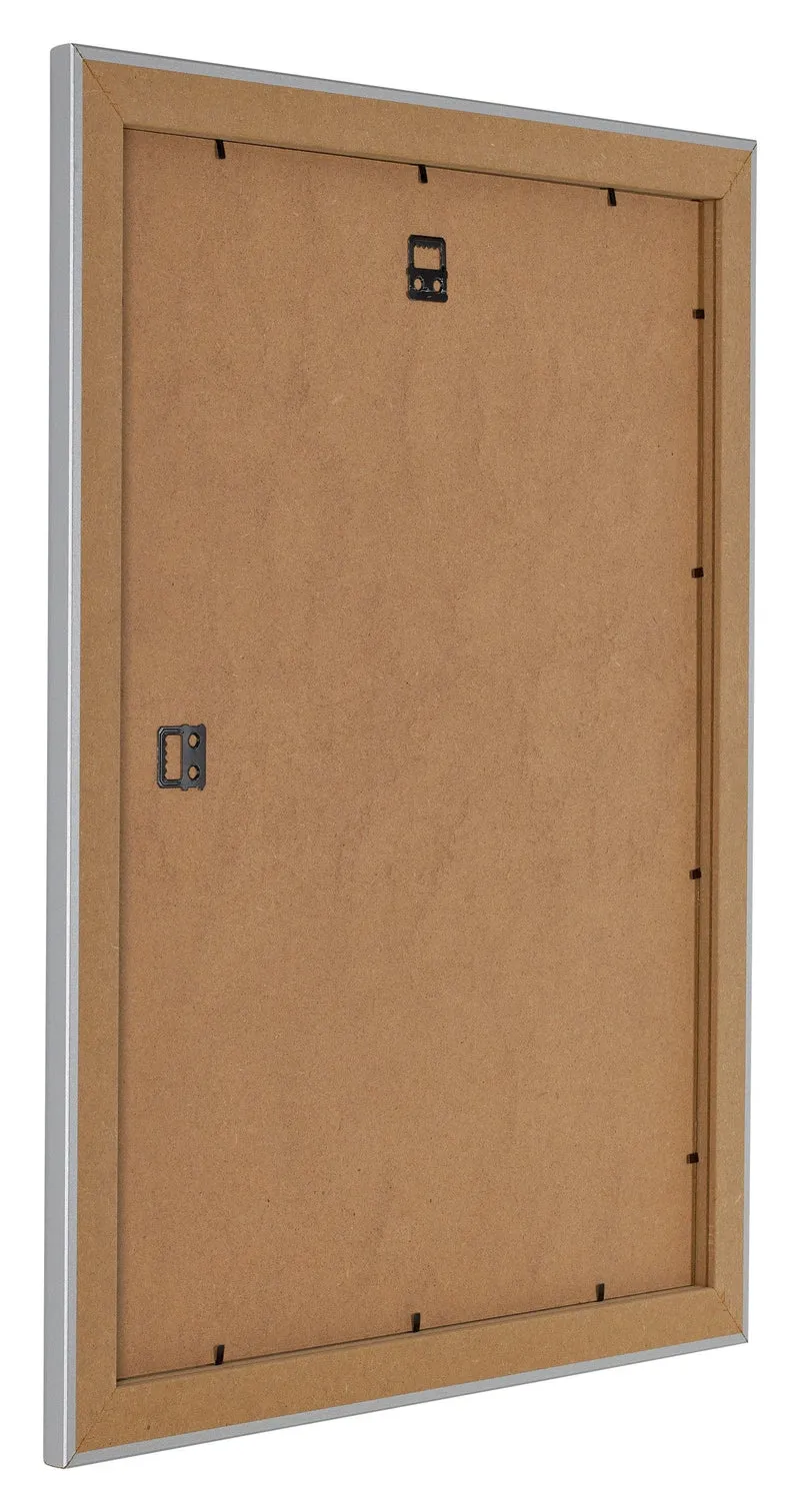 Bilderrahmen 55x65 cm - Silber Matt - MDF - Como