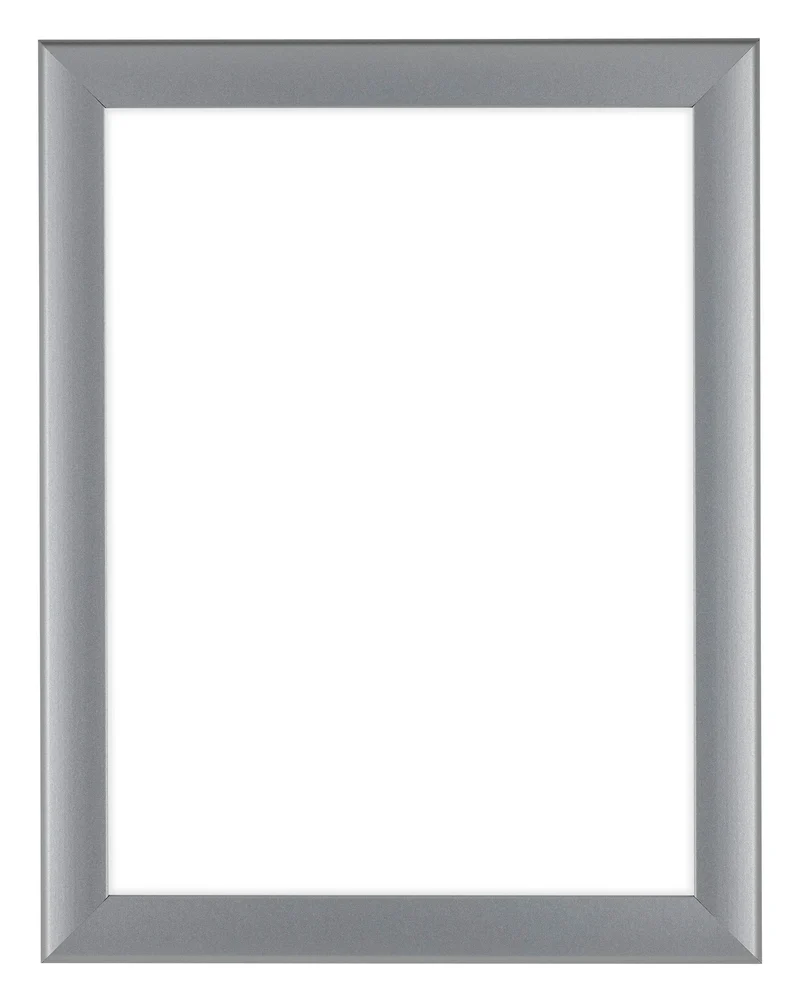 Bilderrahmen 60x80 cm - Silber Matt - MDF - Como