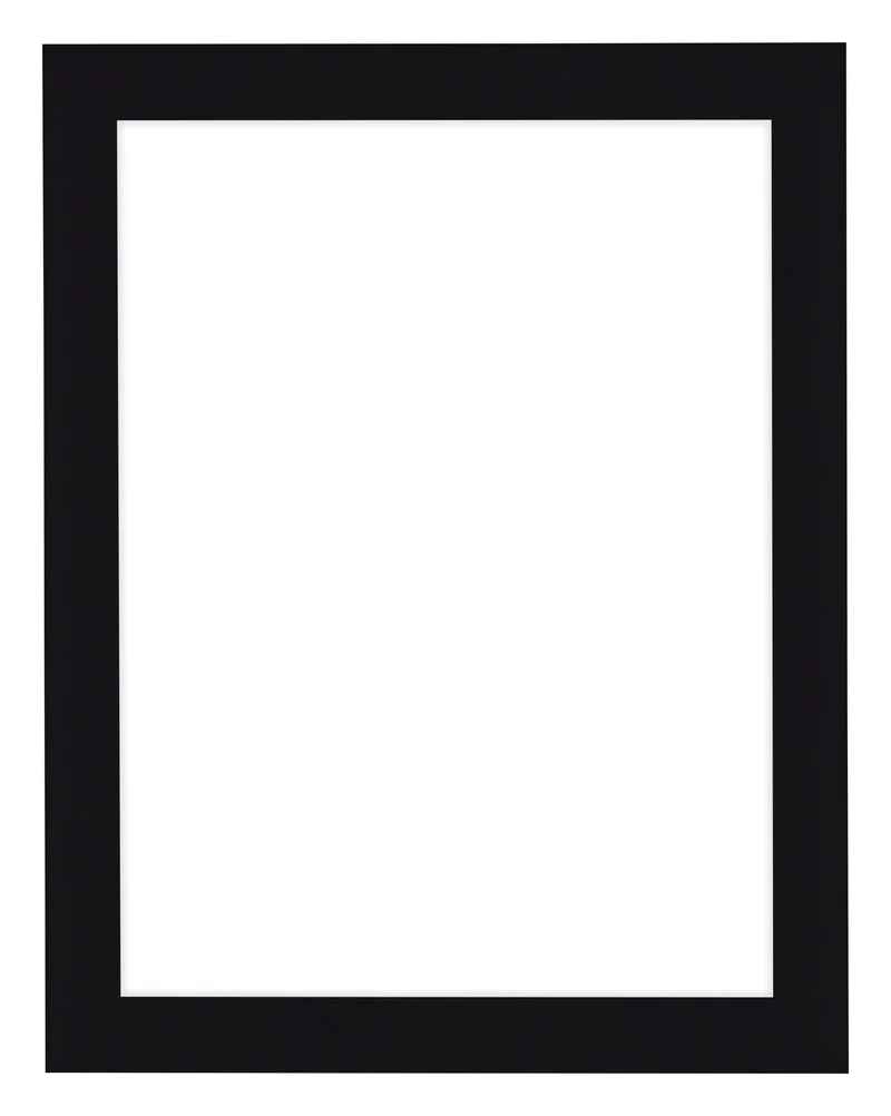 Bilderrahmen 18x24 cm - Schwarz Hochglanz - MDF - Como