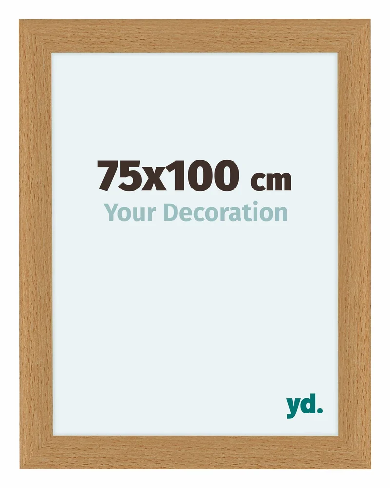 Bilderrahmen 75x100 cm - Buche - MDF - Como