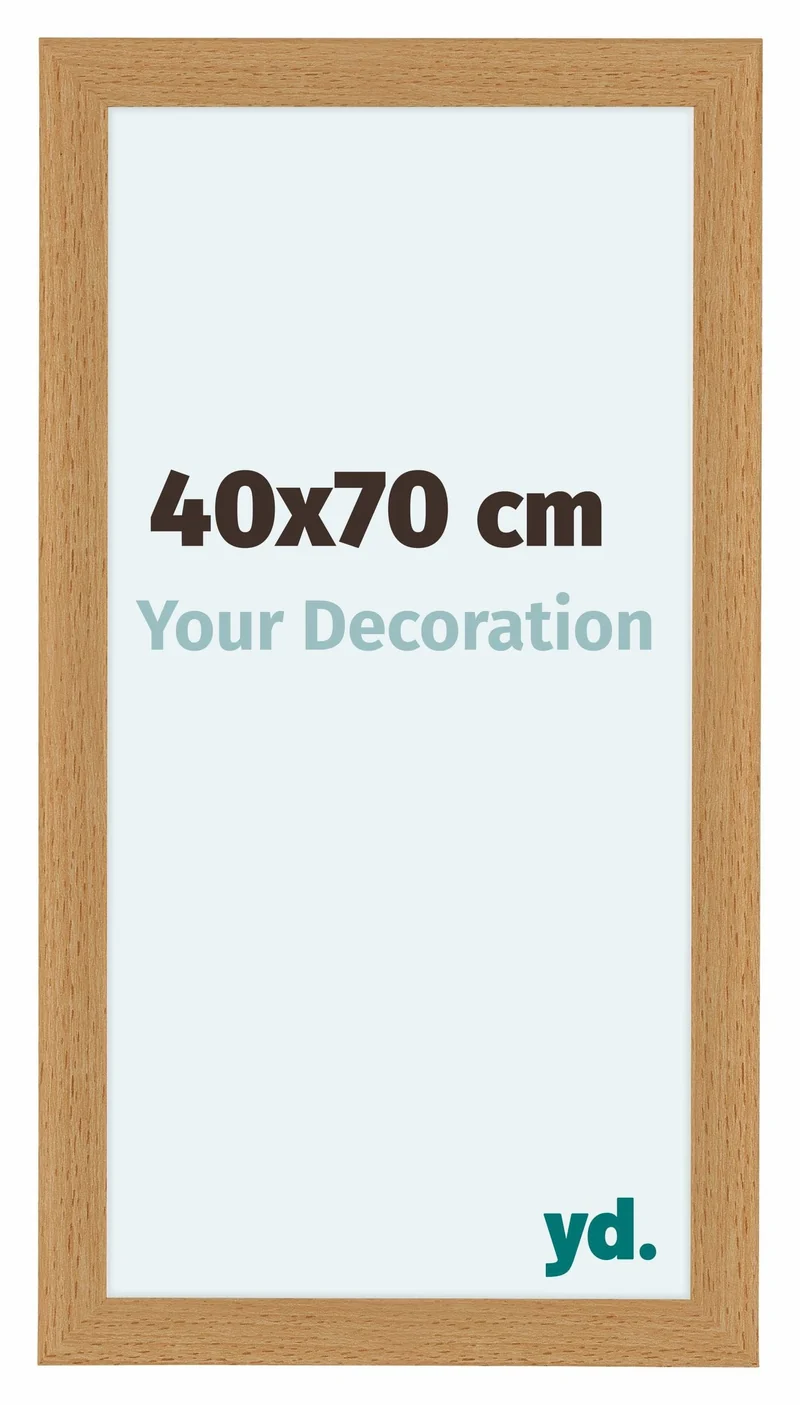 Bilderrahmen 40x70 cm - Buche - MDF - Como