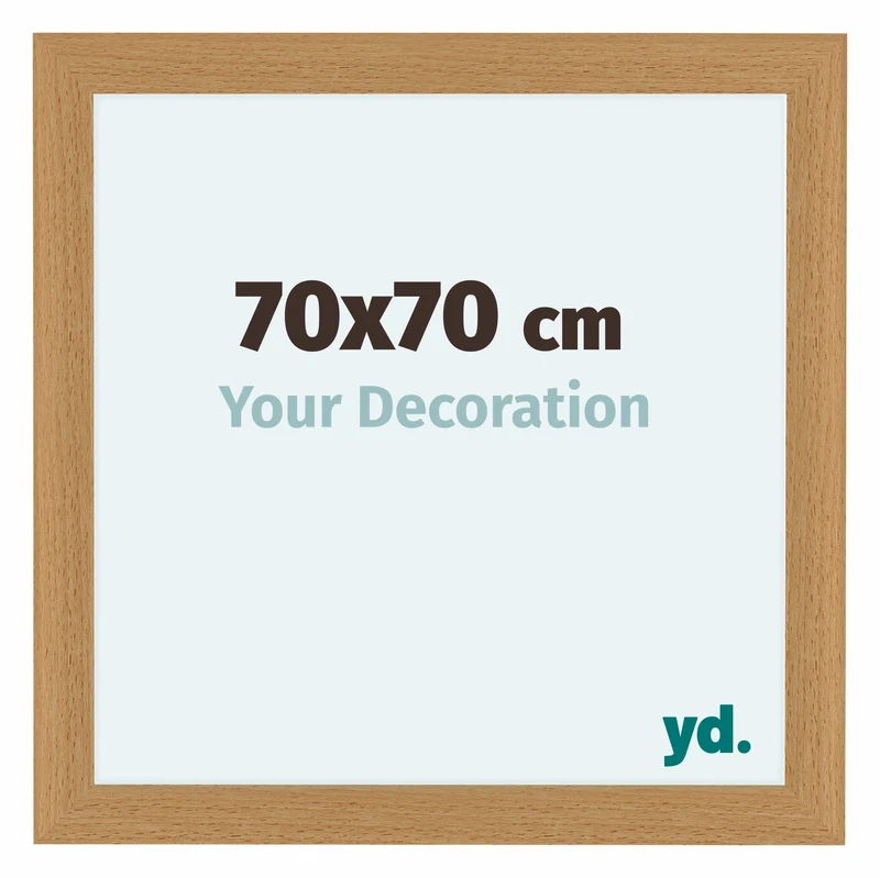 Bilderrahmen 70x70 cm - Buche - MDF - Como