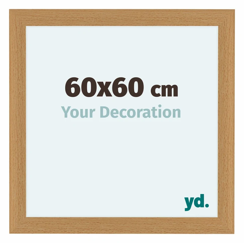 Bilderrahmen 60x60 cm - Buche - MDF - Como