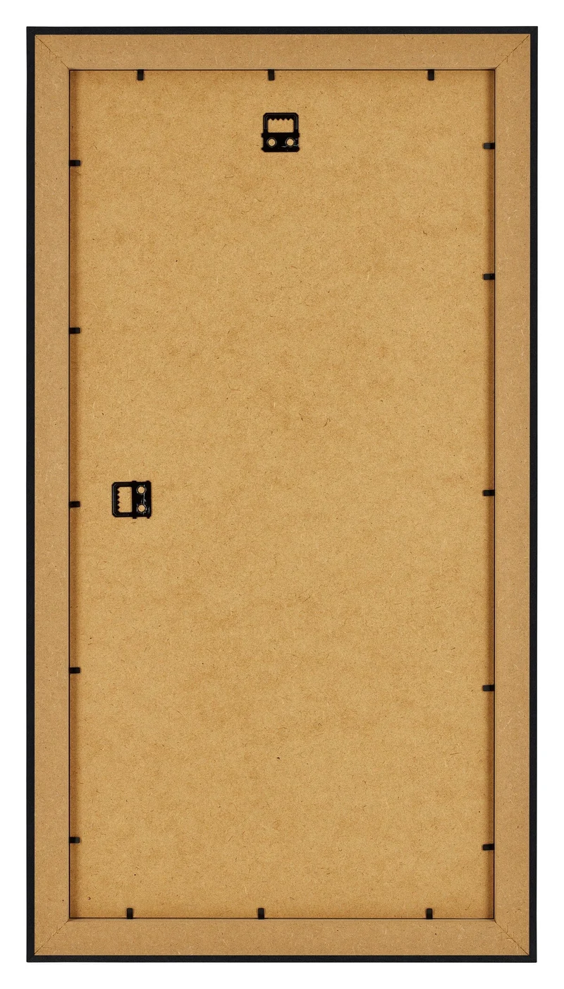 Bilderrahmen 20x40 cm - Schwarz Matt - MDF - Como