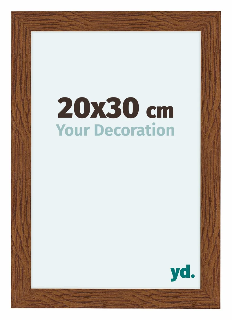 Bilderrahmen 20x30 cm - Eiche Rustikal - MDF - Como