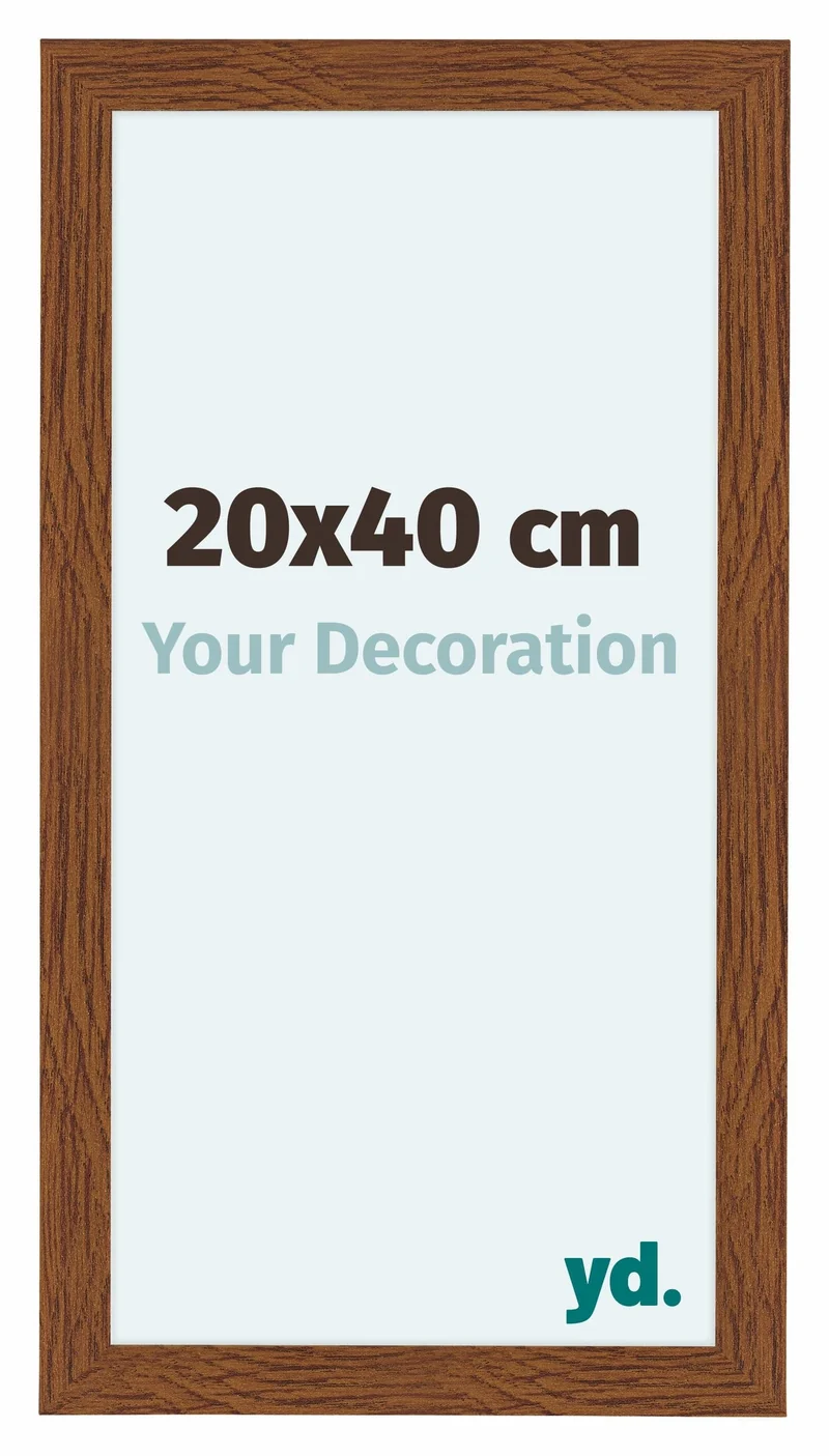 Bilderrahmen 20x40 cm - Eiche Rustikal - MDF - Como