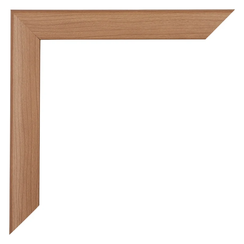 Bilderrahmen 42x60 cm - Nussbaum Hell - MDF - Como