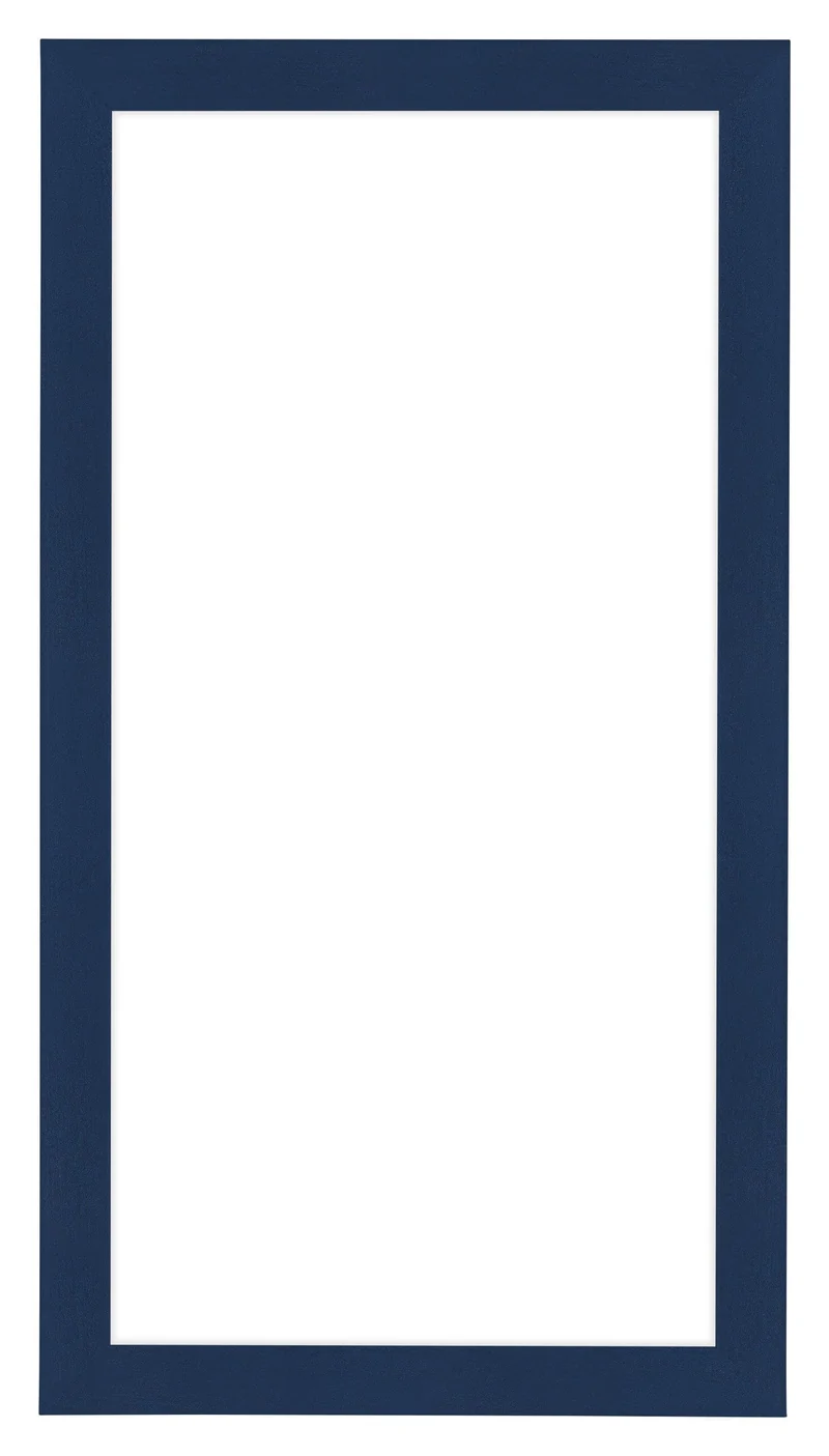 Bilderrahmen 45x80 cm - Dunkelblau Gewischt - MDF - Como