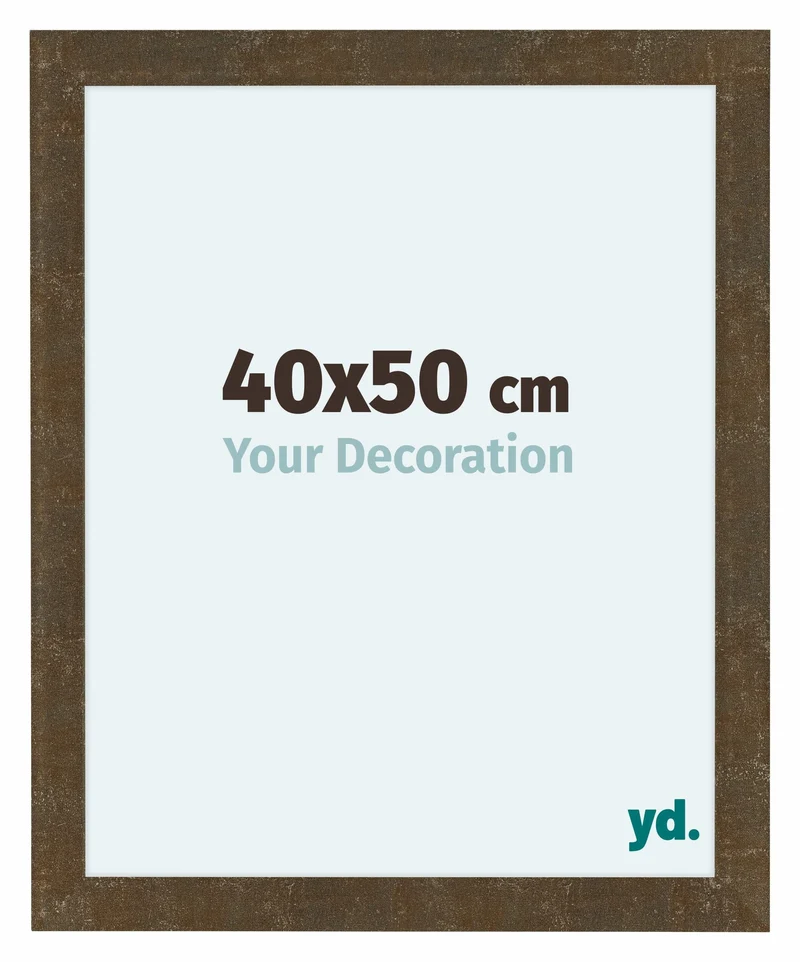 Bilderrahmen 40x50 cm - Gold Antik - MDF - Como