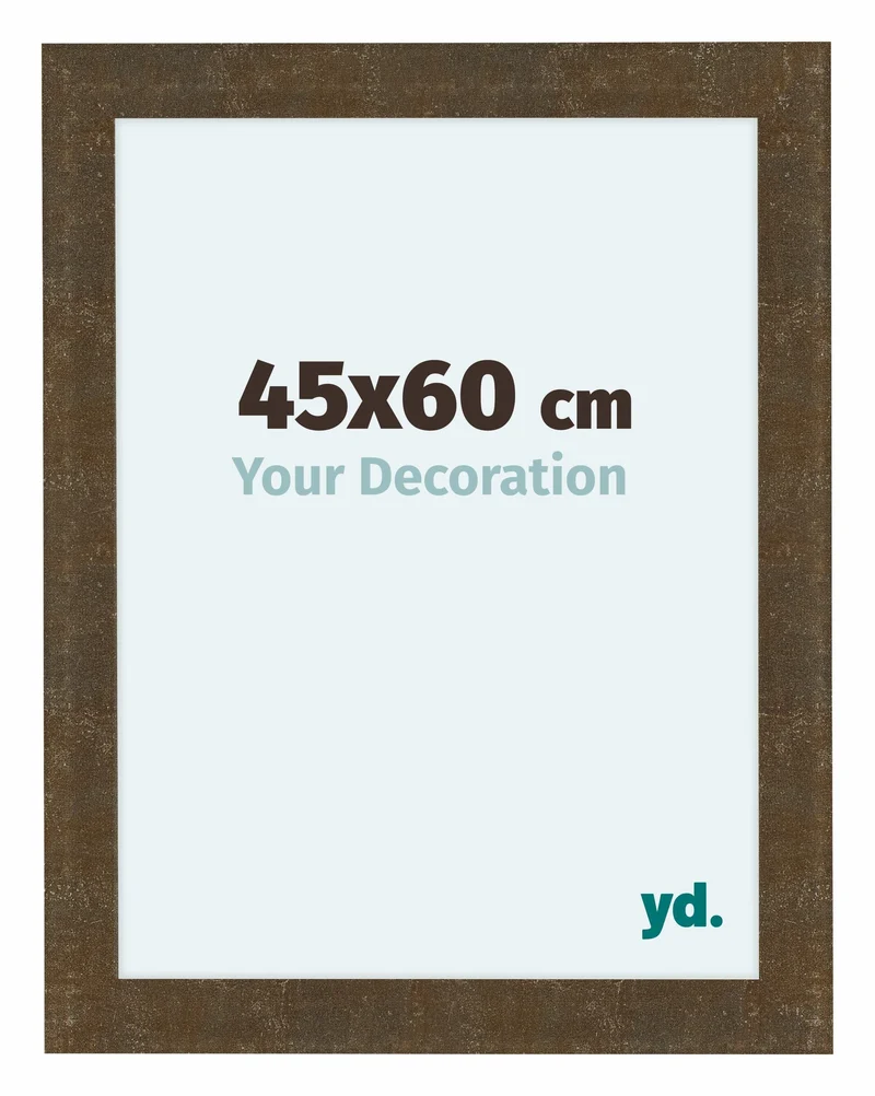 Bilderrahmen 45x60 cm - Gold Antik - MDF - Como