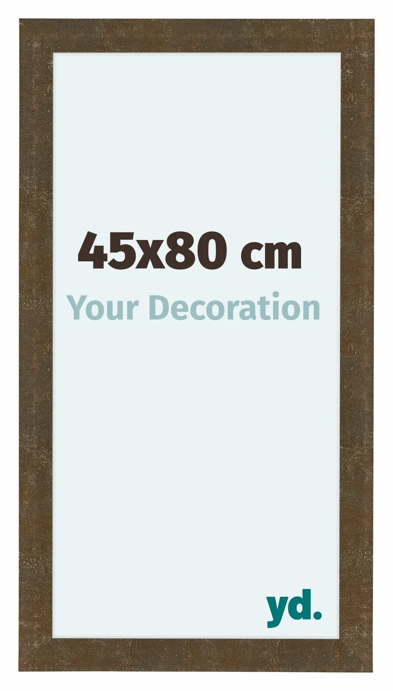 Bilderrahmen 45x80 cm - Gold Antik - MDF - Como