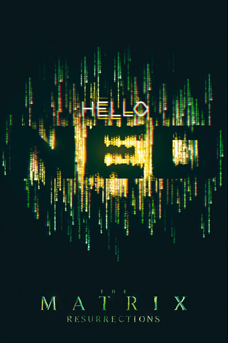 Poster The Matrix - Hello Neo 61x91,5cm