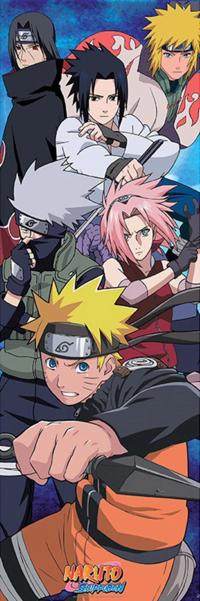Poster Naruto Shippuden - Group 53x158cm