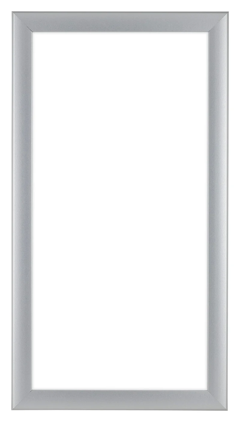 Bilderrahmen 40x80 cm - Silber Matt - MDF - Como