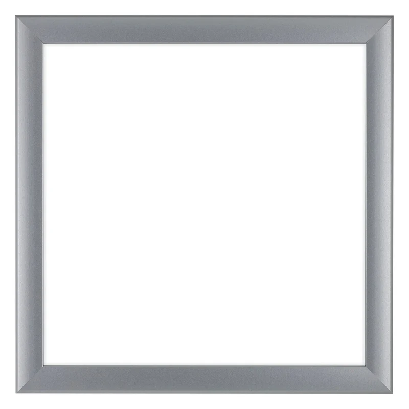 Bilderrahmen 55x55 cm - Silber Matt - MDF - Como