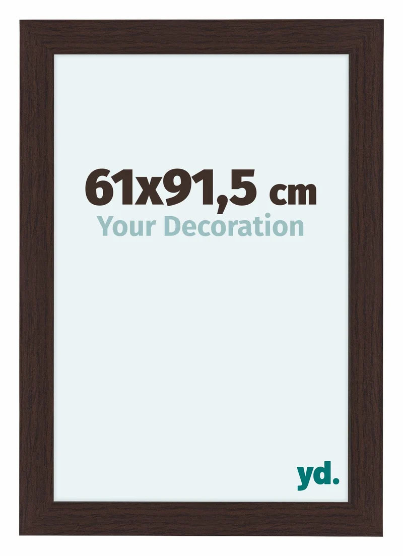 Bilderrahmen 61x91,5 cm - Eiche Dunkel - MDF - Como