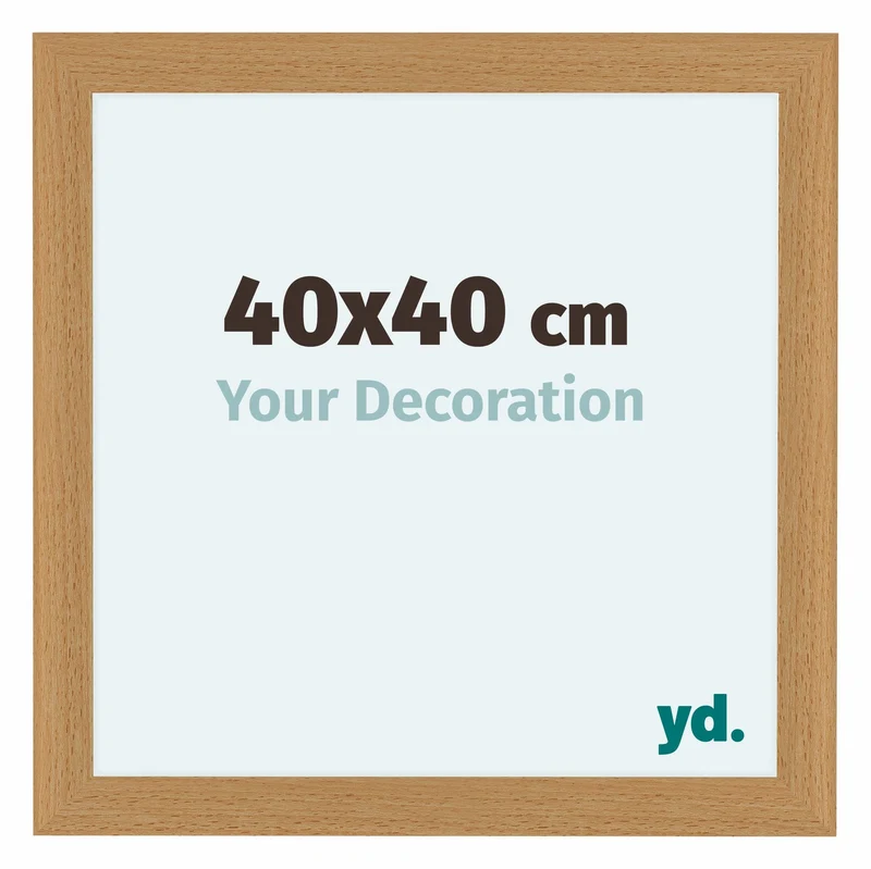 Bilderrahmen 40x40 cm - Buche - MDF - Como