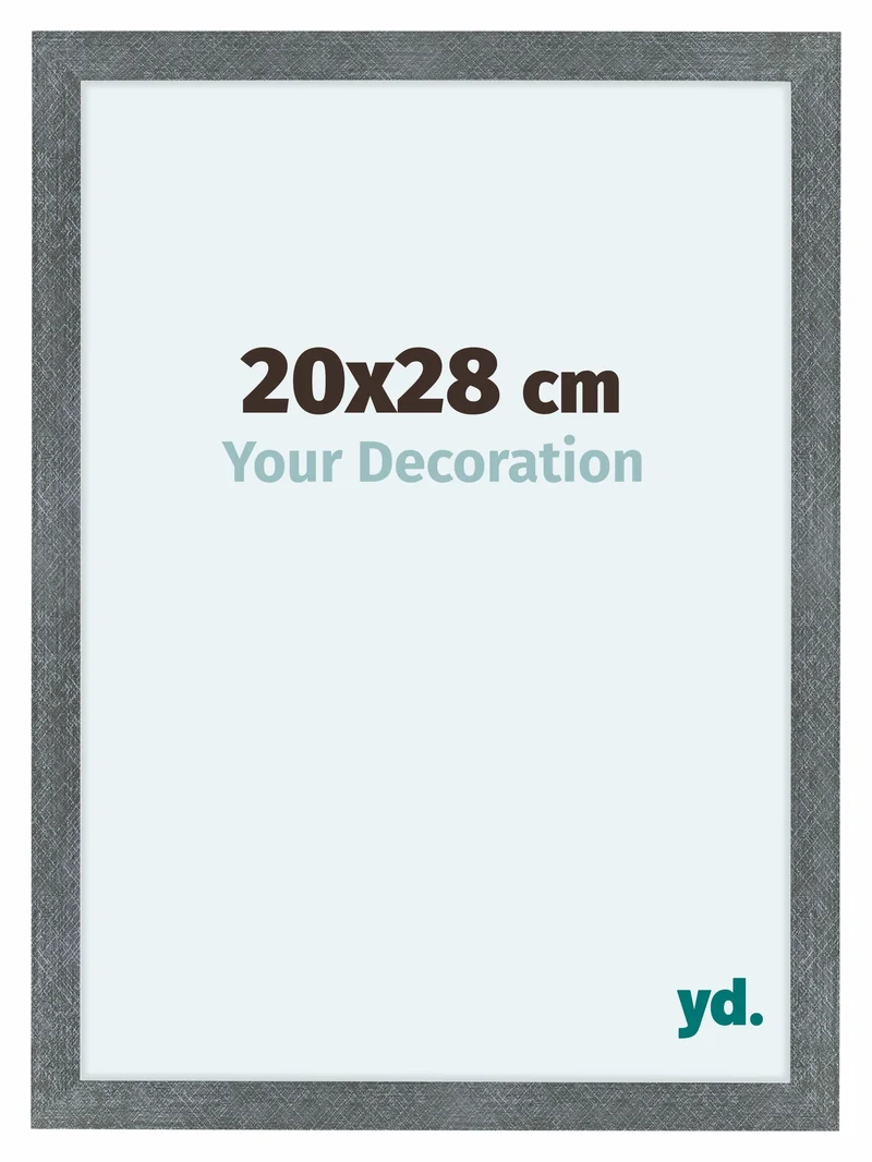 Bilderrahmen 20x28 cm - Eisen Gewischt - MDF - Como