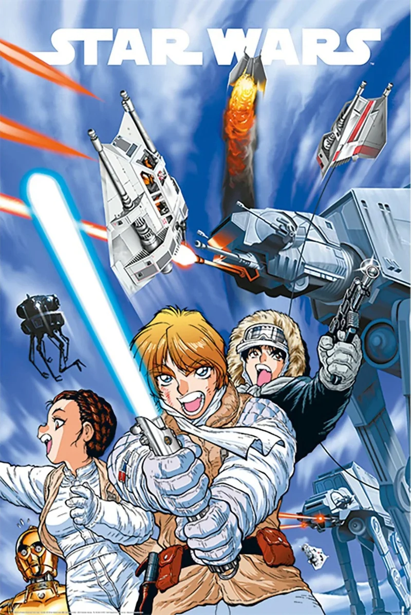 Poster Star Wars - Manga Madness 61x91,5cm