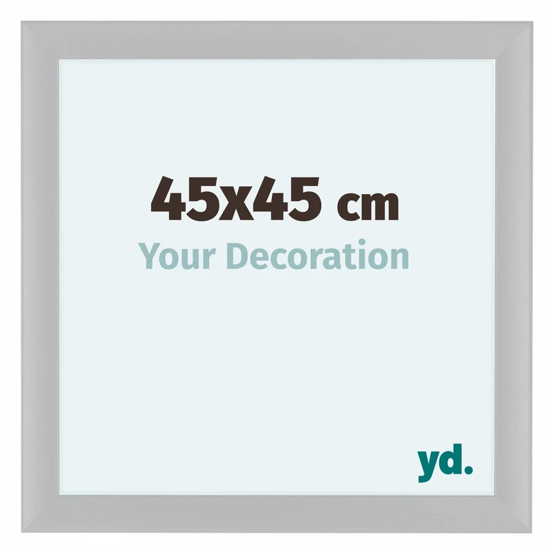 Bilderrahmen 45x45 cm - Weiß Matt - MDF - Como