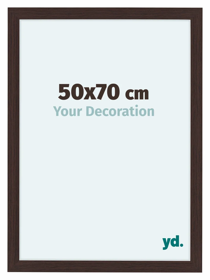 Bilderrahmen 50x70 cm - Eiche Dunkel - MDF - Como