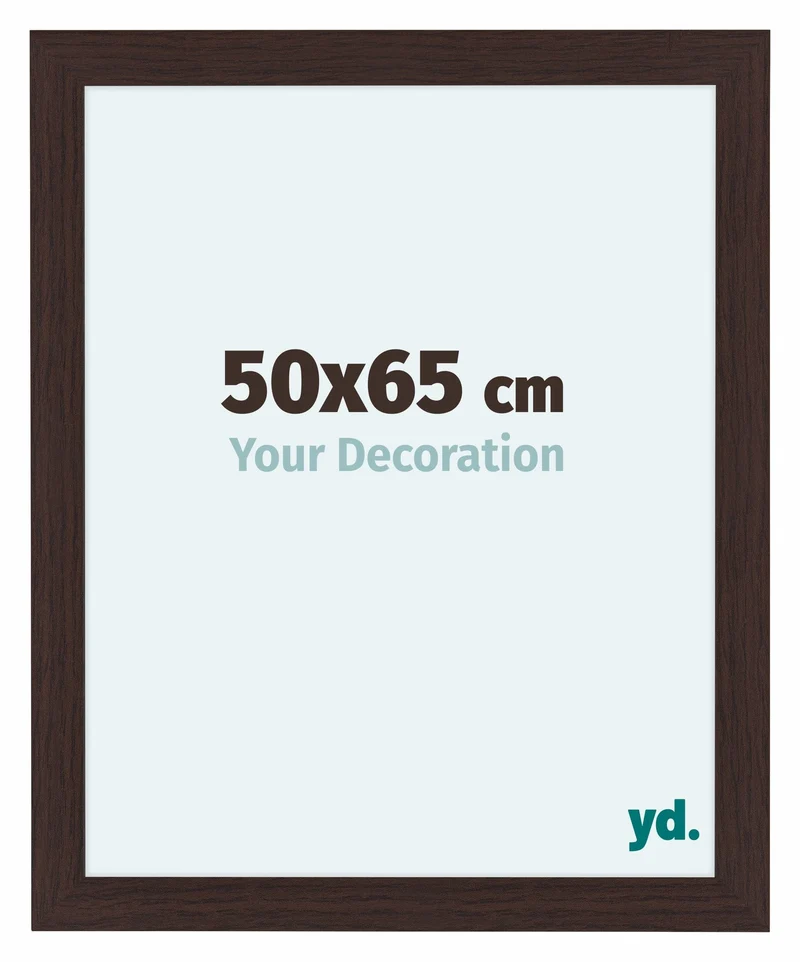Bilderrahmen 50x65 cm - Eiche Dunkel - MDF - Como