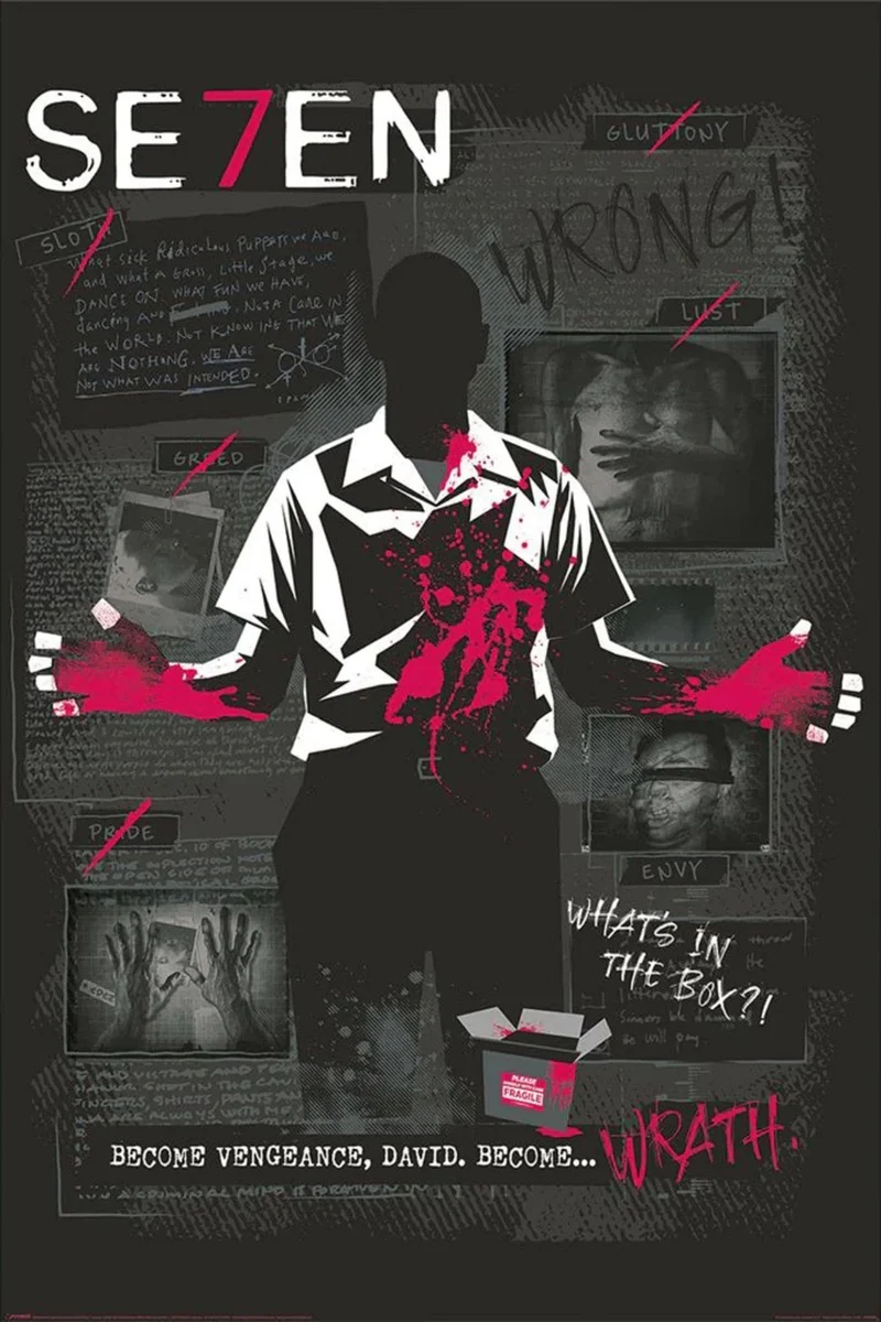 Poster Warner Bros - Se7en 61x91,5cm