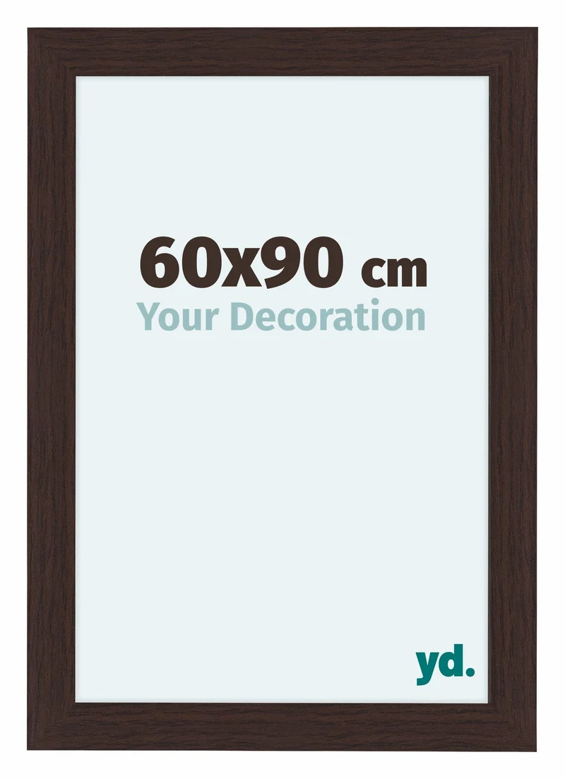 Bilderrahmen 60x90 cm - Eiche Dunkel - MDF - Como