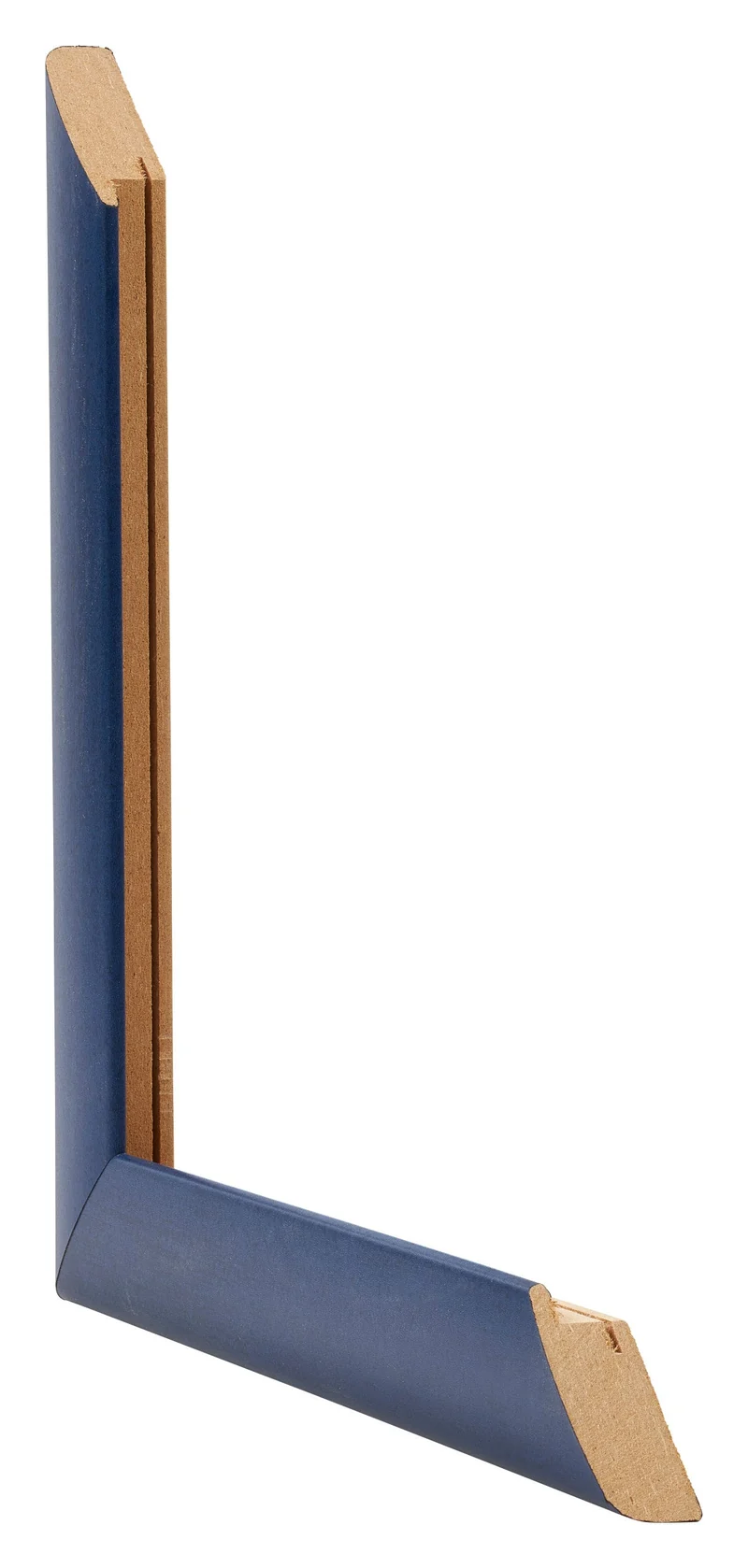 Bilderrahmen 60x84 cm - Dunkelblau Gewischt - MDF - Como