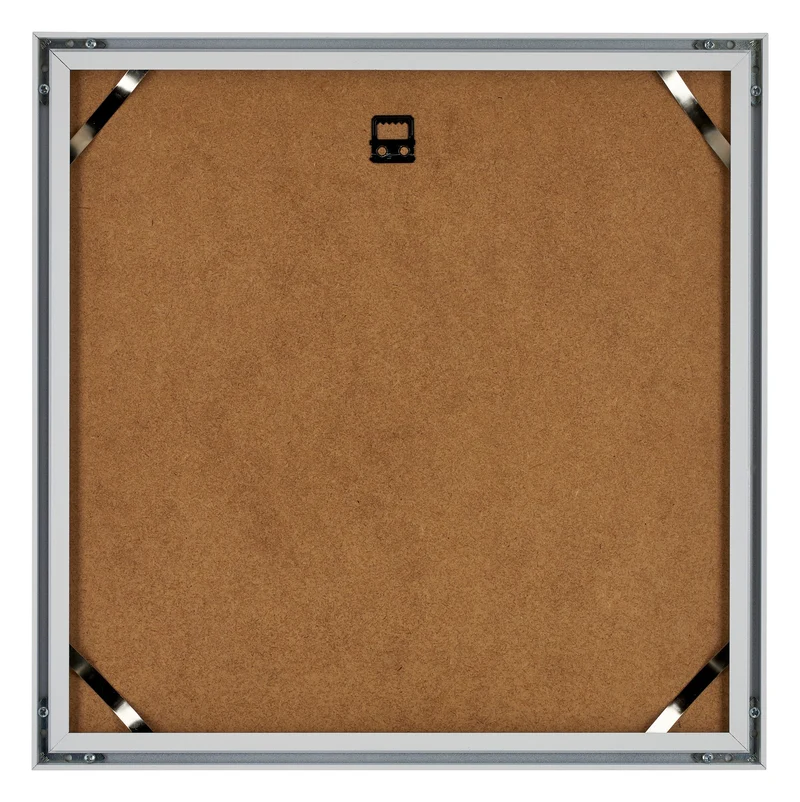 Bilderrahmen 25x25 cm - Weiß - Aluminium - Virginia