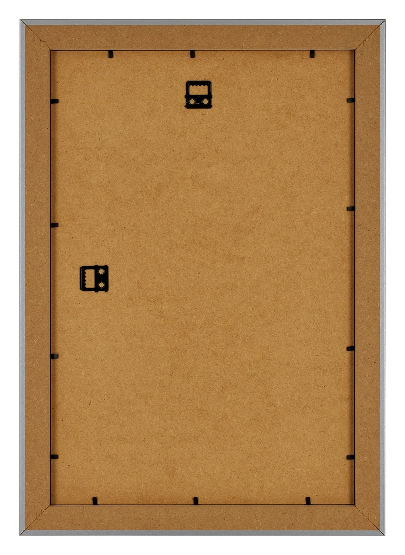 Bilderrahmen 62x93 cm - Silber Matt - MDF - Como