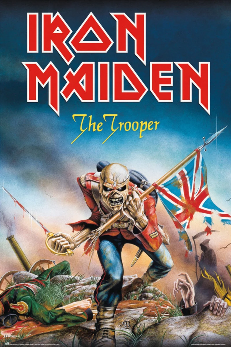 Poster Iron Maiden - The Trooper 61x91,5cm