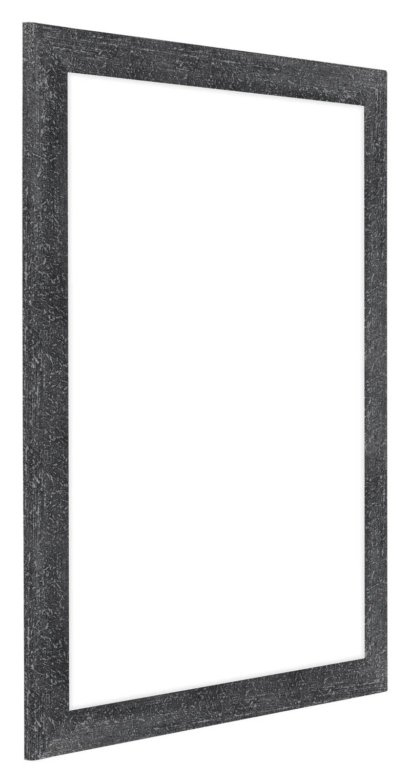 Bilderrahmen 56x71 cm - Grau Gewischt - MDF - Como