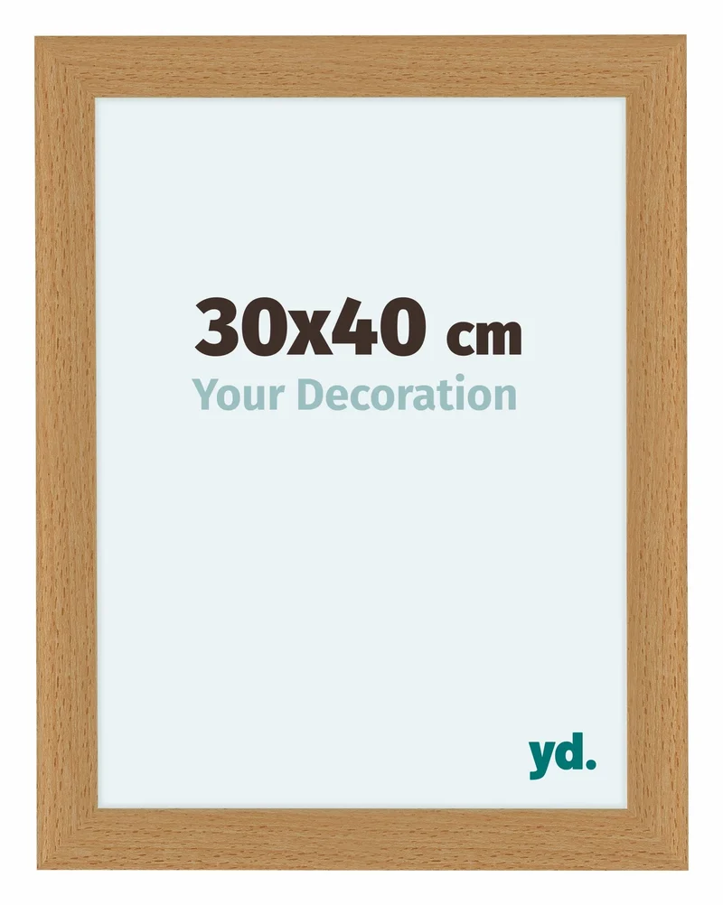 Bilderrahmen 30x40 cm - Buche - MDF - Como