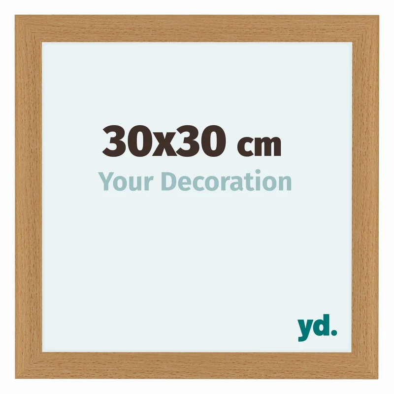 Bilderrahmen 30x30 cm - Buche - MDF - Como