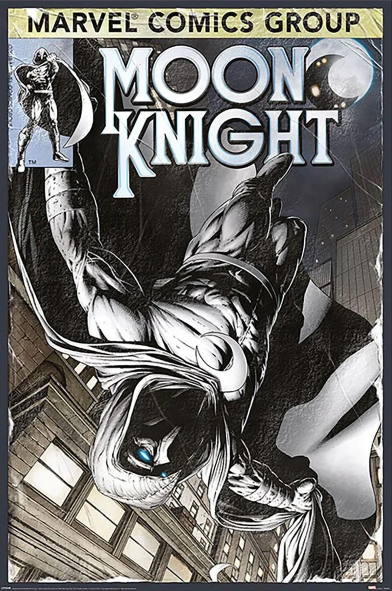 Poster Moon Knight - Comic Book Cover 61x91,5cm