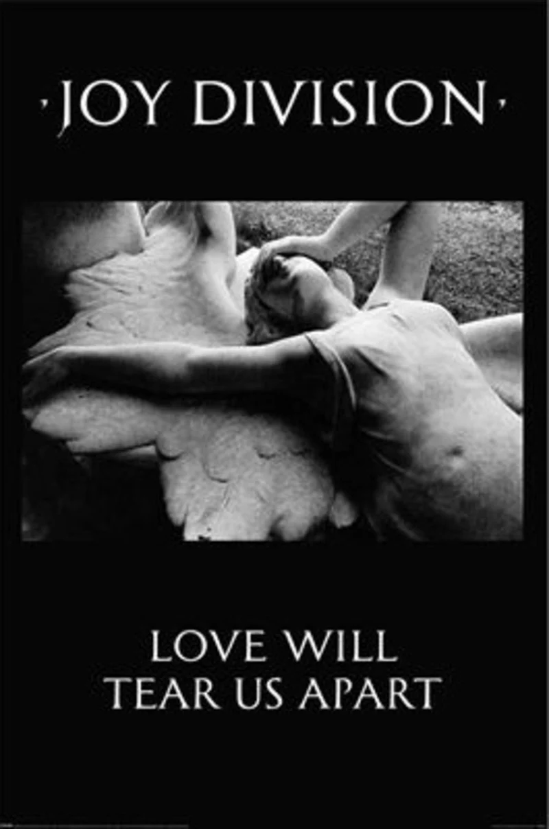 Poster Joy Division - Love Will Tear us Apart 61x91,5cm