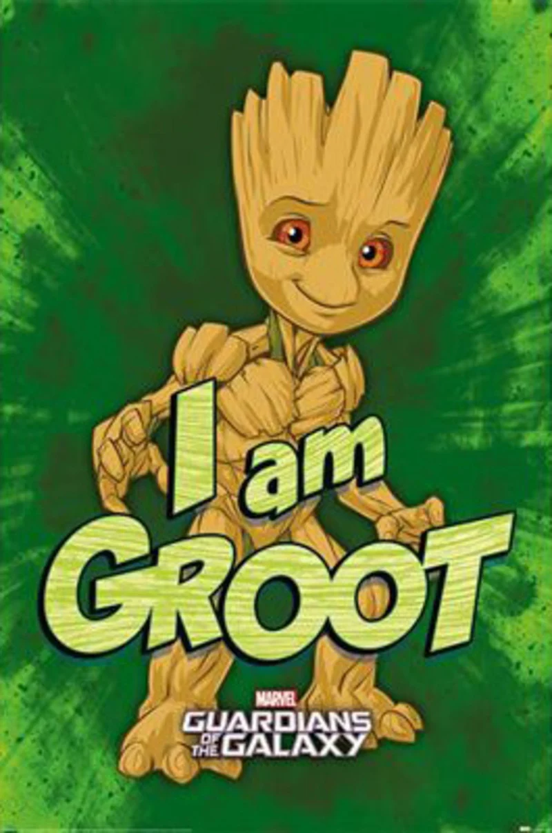 Poster Guardians of the Galaxy - I Am Groot - 61x91,5cm