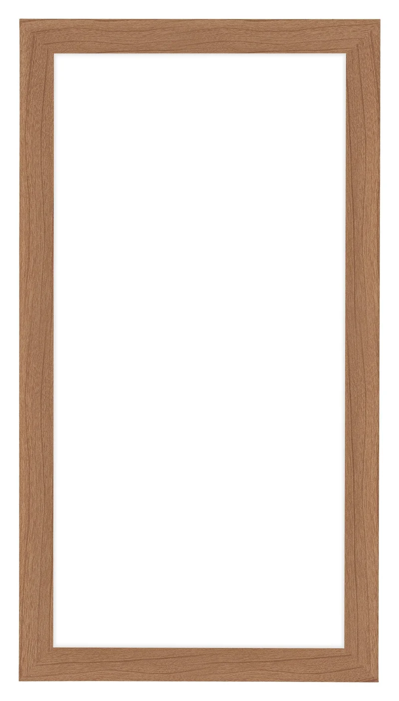 Bilderrahmen 45x80 cm - Nussbaum Hell - MDF - Como