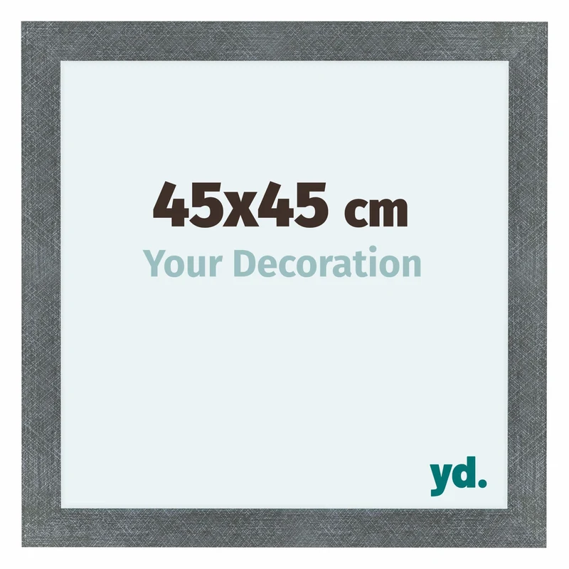 Bilderrahmen 45x45 cm - Eisen Gewischt - MDF - Como