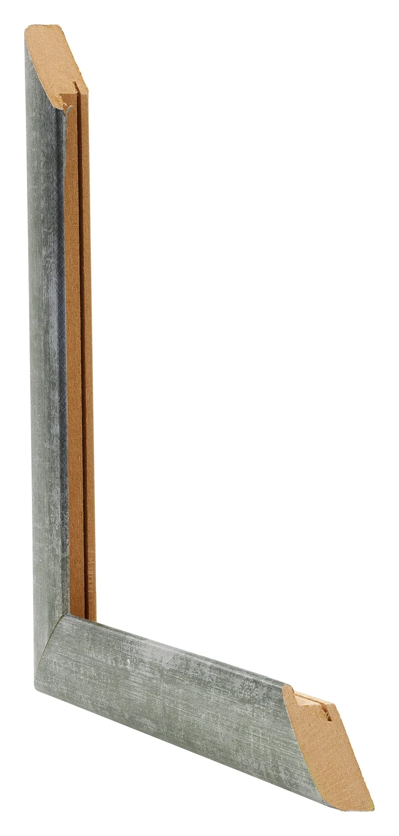 Bilderrahmen 45x45 cm - Eisen Gewischt - MDF - Como