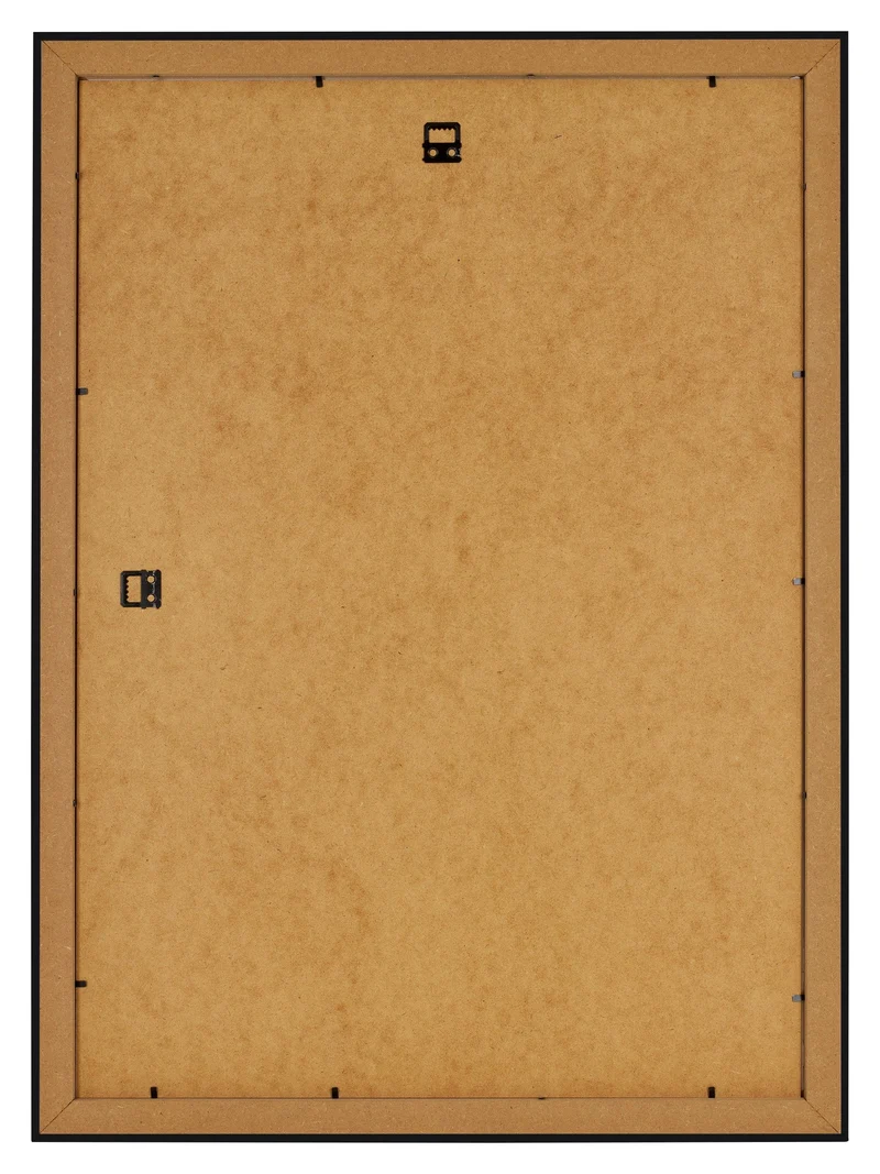 Bilderrahmen 70x100 cm - Schwarz Hochglanz - MDF - Como