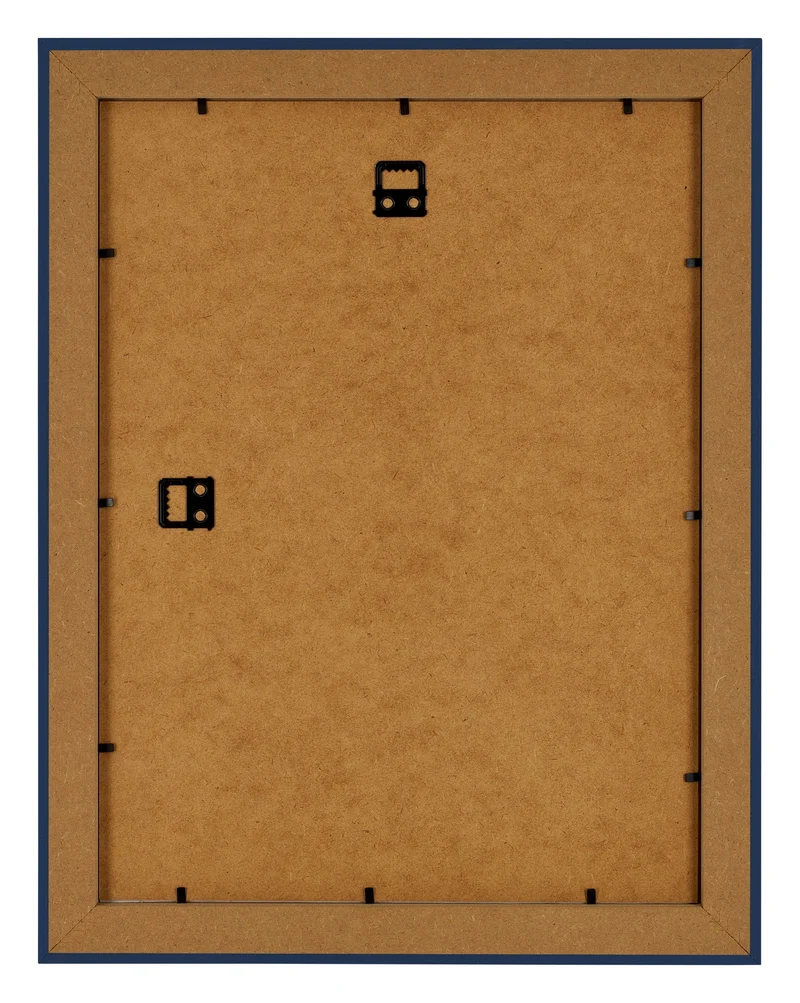 Bilderrahmen 60x80 cm - Dunkelblau Gewischt - MDF - Como