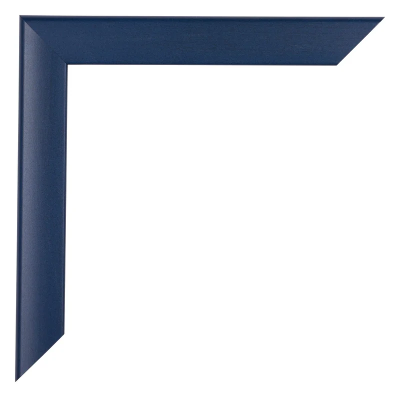 Bilderrahmen 61x91,5 cm - Dunkelblau Gewischt - MDF - Como