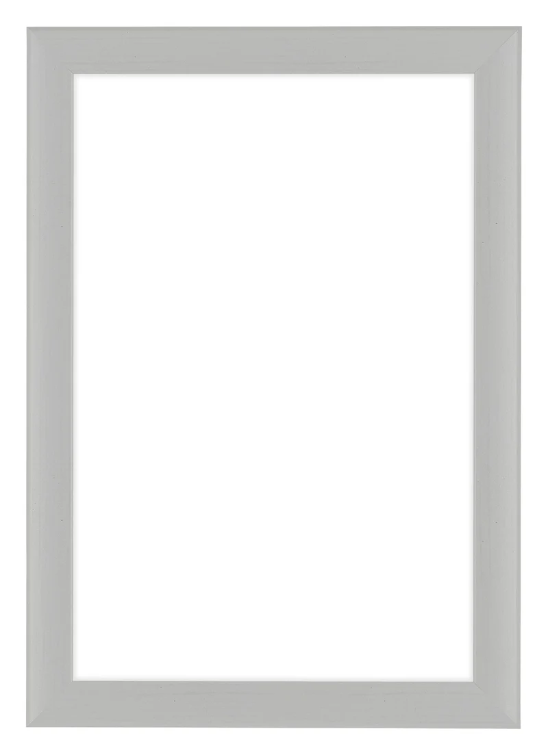 Bilderrahmen 40x60 cm - Weiß Gemasert - MDF - Como