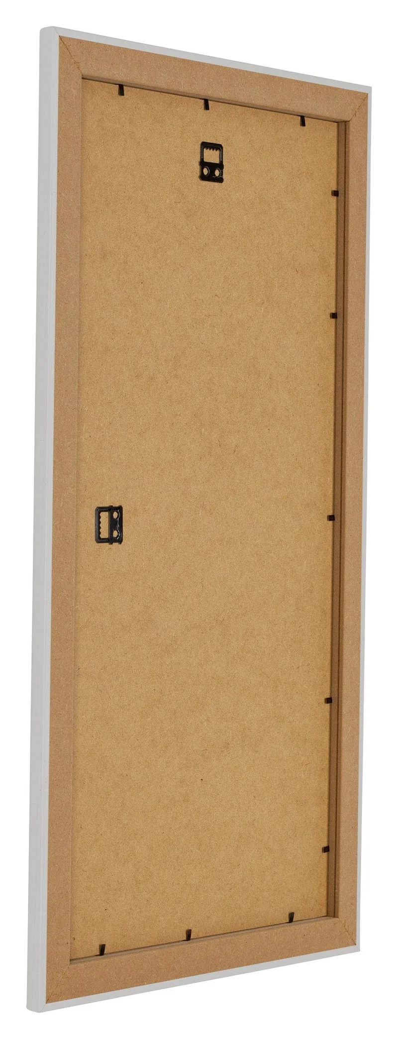 Bilderrahmen 40x80 cm - Weiß Gemasert - MDF - Como